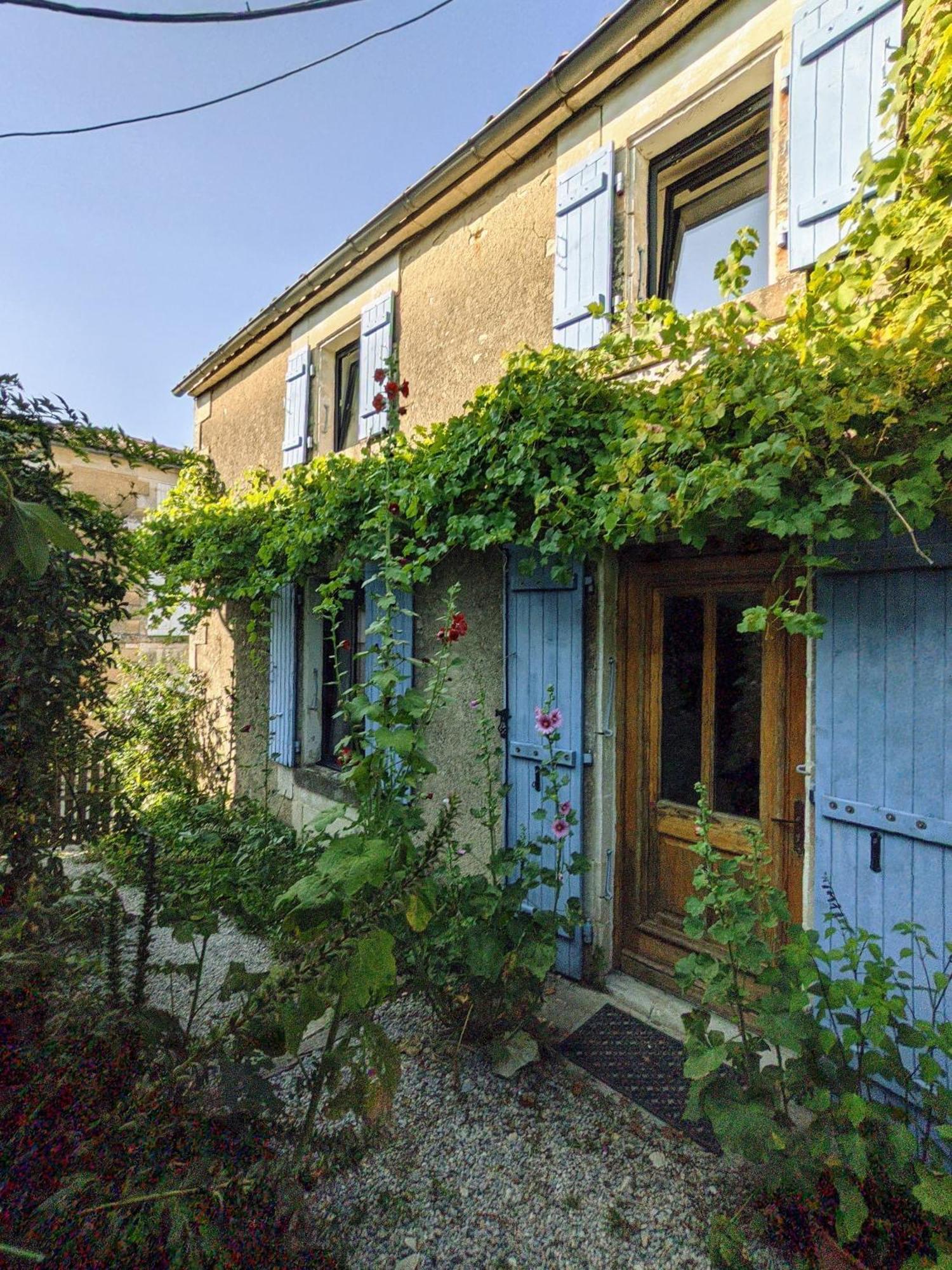 Villa Les Volets Bleus Arçais Exterior foto